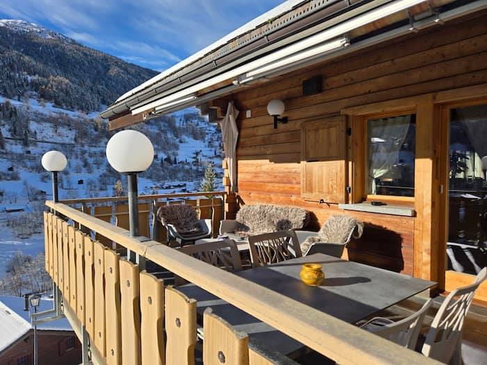 terrasse neige cholaic suisse